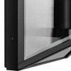 Progress Lighting Bristol 1-Light Outdoor Wall Light, Matte Black, Clear Glass, Wet Rated - 3 of 4