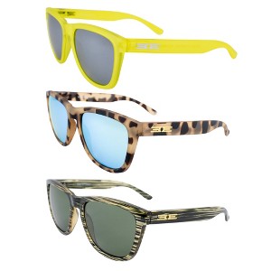 3 Pairs of Epoch Eyewear Vibe Sunglasses with Flash Mirror, Teal Mirror Lenses - 1 of 4
