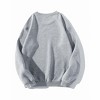 Plus Size Sweatshirts Plus Teachers Tops with Postive Words Crew Neck Long Sleeve Pullover Sweatshirts Curing Words Tops - 2 of 4