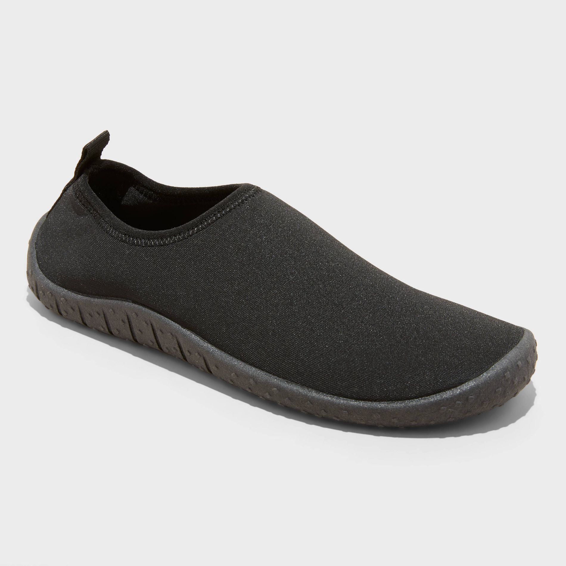 Kids' Grover Slip-On Water Shoes - Cat & Jack™ Black L: Breathable Upper, Textured Outsole