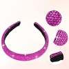 Unique Bargains Women's Simplicity Rhinestone Wide-brimmed Headband 1 Pc - 4 of 4