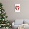 Stupell Industries Valentine's Heart Shaped Wreath, 13" x 19" - 2 of 4