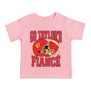 Go Taylor's Fiancé Sparkle - Kids Youth Short Sleeve Tee and Toddler Short Sleeve Tee - 1 of 3