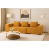 Dolonm 111" Multi person modular compression sofa that can be freely combined，Sectional Boneless sofa，No Assembly Required - 2 of 4