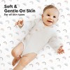 KeaBabies Mini Crib Sheets for Baby Girls, Boys, 2-Pack Soothe Pack and Play Sheets Fitted, Organic Pack N Play Mattress Sheet - 4 of 4