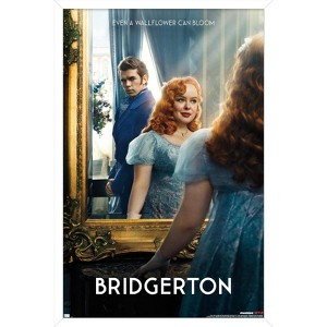 Trends International Netflix Bridgerton: Season 3 - Penelope and Colin One Sheet Framed Wall Poster Prints - 1 of 4