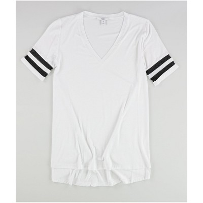 bar III Womens Illusion Varsity Basic T-Shirt