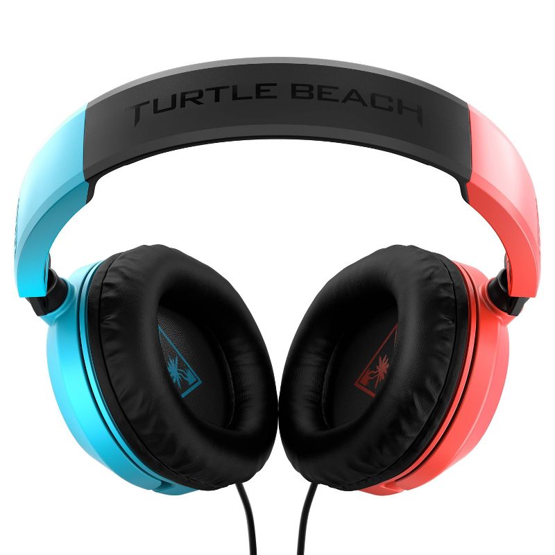 Turtle Beach Recon 50 Wired Gaming Headset for Nintendo Switch/Xbox Series X|S/Xbox One/ PlayStation 4/5 - Red/Blue, 5 of 6
