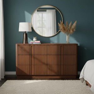 Teamson Home Potomac Modern Boho Solid Wood 6-Drawer Dresser with