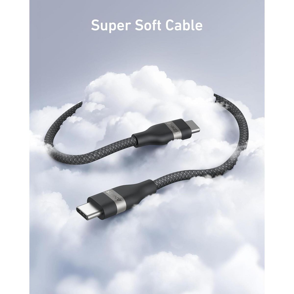 Anker Nano USB C Cable, 240W Flexible Multi-Color Braided Cord, Fast Charging Type C Charger for iPhone 17 Series, MacBook Pro and More - thumbnail 3