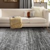 Modern Abstract Machine Washable Area Rugs for Living Room Ultra Soft Non Slip Low Pile Carpet for Bedroom Dining Room - 4 of 4