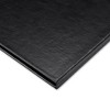 WeChef 10 Packs Restaurant Menu Covers 8.5 x 14" Book Style 2 Pages 2 Views Black - 4 of 4