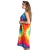 Just Love Womens Nightgown - Sleeveless Henley Oversized Sleepwear Gown - 2 of 3