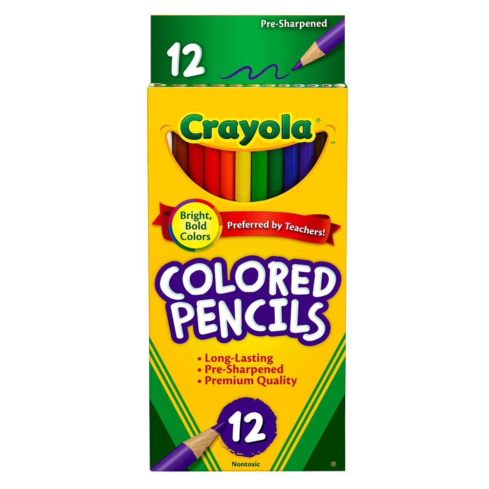 Crayola 12ct Pre-Sharpened Colored Pencils was $1.89 now $0.99 (48.0% off)