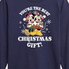 Boys' - Disney - Mickey and Minnie You're The Best Christms Gift Long Sleeve Graphic T-Shirt - 2 of 4