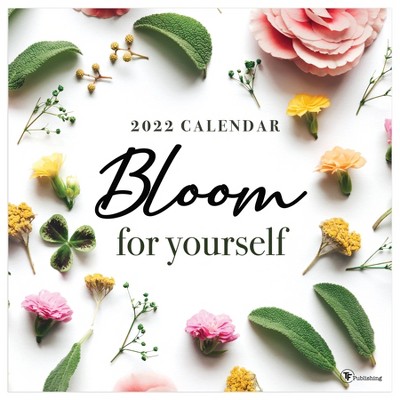 2022 Wall Calendar Bloom - The Time Factory