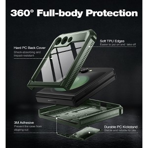 Dexnor Bumper Case with Holster for Samsung Galaxy Z Flip 5 5G (2023) - 1 of 3