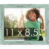 PosterPalooza | Photo Size Shabby Chic Green Picture Frame - UV Acrylic, Foam Board Backing, Hanging Hardware - 2 of 4