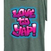 Women's - Instant Message - Love To Yap Short Sleeve Graphic T-Shirt - 2 of 4