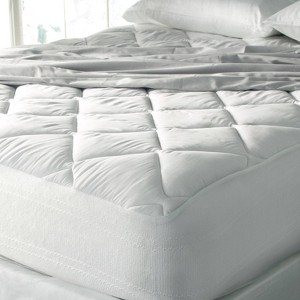 Eddie Bauer Twin XL Medium Plush Premium Cotton 400 Thread Count Mattress Pad: Cooling, Stain-Resistant, OEKO-TEX Certified - 1 of 4