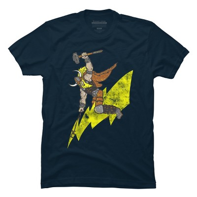 Men's Design By Humans Ride the lighting By Biotwist T-Shirt