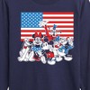 Boys' - Disney - Mickey And Friends Flag Long Sleeve Graphic T-Shirt - 2 of 4