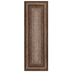 Machine Washable Indoor Modern Throw Carpet Soft Non Slip Area Rugs for Bedroom Living Room - 1 of 4