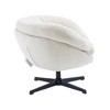Vatros 360° Swivel Accent Chair with Removable Cushion - 4 of 4