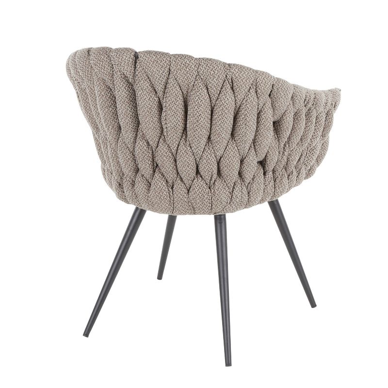 Braided Matisse Contemporary Chair - LumiSource, 4 of 13