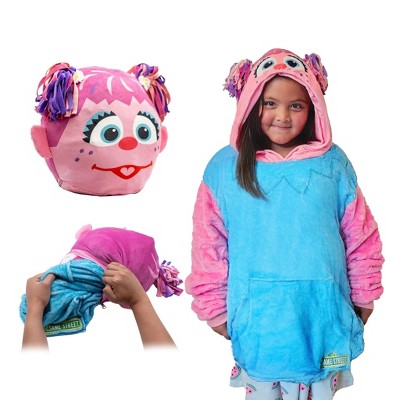Sesame Street Abby Cadabby Kids Snugible Blanket Hoodie & Pillow