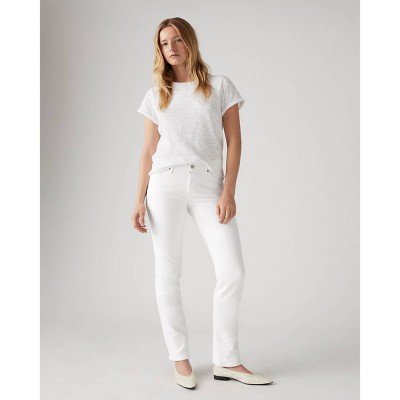 Levi's Women's Classic Straight Fit Jeans - Simply White