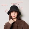 Anna-Kaci Women's Bow-Accented Cloche Hat - 4 of 4