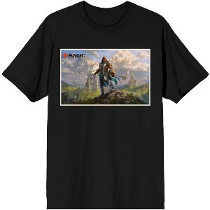 Gideon Jura Men's Black Graphic T-Shirt- - 1 of 3