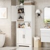Pantry Cabinet, 70" Kitchen Pantry Cabinet with Doors and Adjustable Shelves, Freestanding Cupboard - 2 of 4