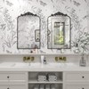 Apmir Arch High Quality Aluminum Alloy Framed French Cleat Mounted Baroque Wall Decor Bathroom Vanity Mirror with 3-Year Warranty - 4 of 4