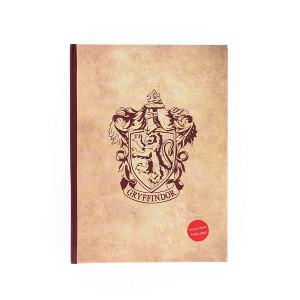 SD Toys Harry Potter House Gryffindor Light-Up Hardcover Notebook - 1 of 4