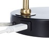 Felton Table Lamp W/ USB Port - 21 Inch Height - TBL7009 - Gold/Black - Safavieh - 4 of 4