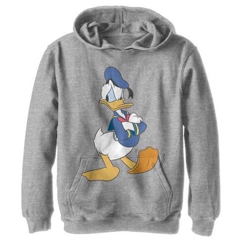 Boy s Disney Donald Duck Impatient Pull Over Hoodie Target