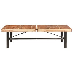 vidaXL Coffee Table End Table Sofa Table Living Room Furniture Solid Wood - 1 of 4