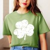 Simply Sage Market Women's Grunge Clover Short Sleeve Graphic Tee - 3 of 3