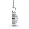 Pompeii3 1.50Ct Diamond Pendant 14k Gold Women's 18" Necklace Lab Created - 2 of 4