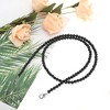 Unique Bargains Faux Pearl Handbag Strap Black 1 Pc - 4 of 4