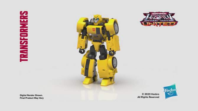 Transformers Legacy United Animated Universe Bumblebee Action Figure, 2 of 11, play video