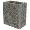 vidaXL Gabion Raised Bed Galvanized Steel 35.4"x19.7"x39.4" - 2 of 4