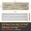 High-Density Polyurethane Faux Stone Siding Panels for Interior Exterior Decor Covering Rock Panel PU Stone - 3 of 4