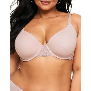 Adore Me Women's  Full Coverage Bra 38H / Rose Smoke Beige. - 1 of 4