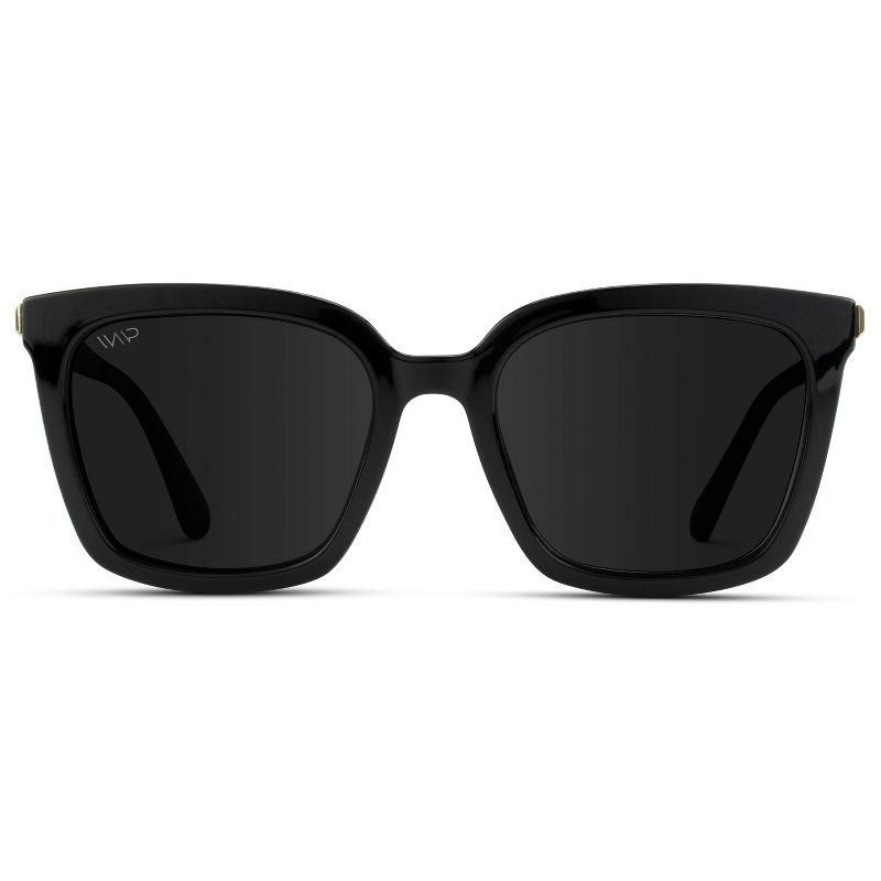 WMP Eyewear Square Oversized Women Polarized Sunglasses, 1 of 6