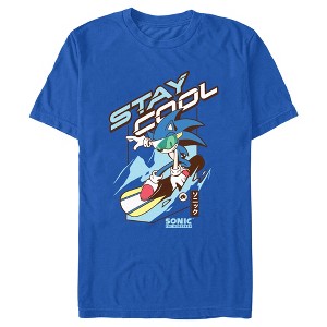 Men's Sonic the Hedgehog Winter Stay Cool T-Shirt - 1 of 4