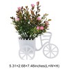 Unique Bargains Artificial Plants Tricycle Frosted Baby's Breath Plastic 5.31"x2.68"x7.48" 1 Pc - 3 of 4