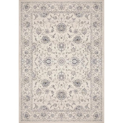 Ancient Garden 57126 Cream 5.3X7.7 Rectangle